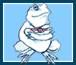 Big Blue Bullfrog