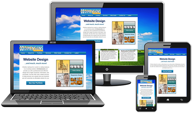 33 Dimensions Responsive Design