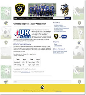 Olmstead Regional Soccer Association